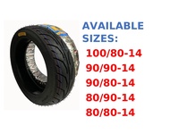 [MDEPOT] GRS TIRE TUBELESS TIRE 80/80-14 80/90-14 90/80-14 90/90-14 100/80-14