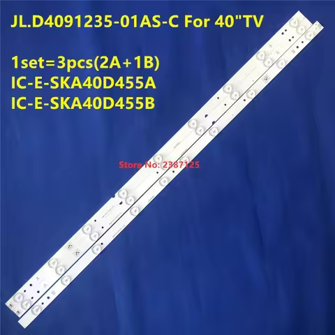 LED Backlight Strip for 40LES73 40LES69 Philco Ph40e36 Sp-led40 Jl.D4091235-01AS-C E465853 IC-A-SKA4