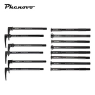 [Phenovo] 12mm Adapter Through Axle Hub M12x142mm/148mm, Aluminum Alloy Bicycle Hub to QR Skewers