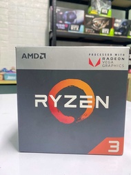 CPUแท้ Intel Core R3 2200G /ฟรีซิ้ง CPU ฟรีซิลิโคลน1ซอง 4คอ4เทรด การ์ดจอR7 มีประกันรับประกันจากร้าน