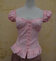 楹 ~ 正品 義大利名牌 MAX&amp;CO. 彈性棉 馬甲式上衣 Size: 38
