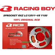 RCB SPROCKET RXZ LC135 Y100 E-SERIES 39T 100% ORIGINAL RACING BOY RCB