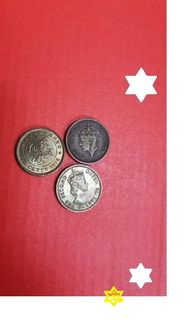 女皇頭 男人頭 5五仙 1一毫 伍毫 cents 香港 Hong Kong dollar 錢幣 硬幣 money