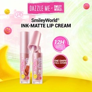 [Limited Edition] DAZZLE ME X SmileyWorld Ink-Matte Lip Cream 12H Comfy Matte Kissproof & Waterproof
