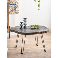 Folding Retro Coffee Table Small Tea Table Living Room Discussion Table Creative Small Table Balcony