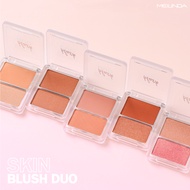 บลัชออน ปัดแก้มทูโทนเมลินดา meilinda skin blush duo MC5085
