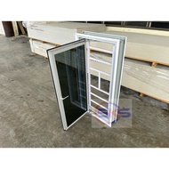 SKS 4in1 4x2/2x4 Powder Coated White Aluminium Window I-stage Grille 600mm(W) x 1200mm(H) Casement P