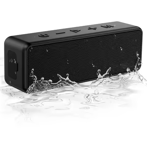 20W IPX7 Waterproof Bluetooth Speaker, HiFi Stereo, 1000mins Playtime, Wireless BT 5.0, Portable for