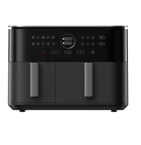 Dual Zone Air Fryer 10L Smart Cooking High-power Air Frying Flipping Reminders Nine Pre-set Modes Ai