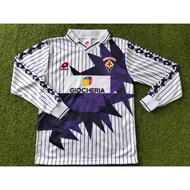 Retro Jersey Fiorentina Away 1991/92 Longsleeve Full Size S-5XL Blockecore Vintage Classic