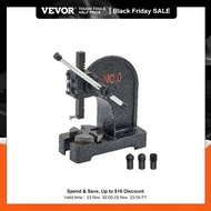 VEVOR Arbor Press 0.5/1/3 T Manual Arbor Press Cast Iron Heavy-duty Manual Desktop Arbor Press Preci