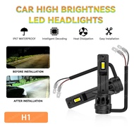 2Pcs Fog Light  H1 LED Headlight Bulbs 6500k  White H1  Fog Light Headlight For Car 12V