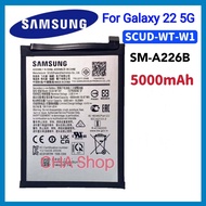 แบตเตอรี่ แท้ Samsung Galaxy A22 5G Samsung SM-A226B Samsung Original Battery SCUD-WT-W1 แบต Samsung