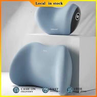 Cotton Auto Car Neck Pillow Set Universal Car Seat Headrest Waist Pillow Car Accessories Cushion Aut