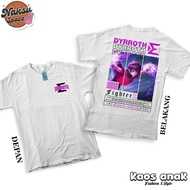 KAOS ANAK - KAOS MOBILE LEGENDS HERO DYRROTH SKIN KOF BAJU DISTRO MOBA KATUN COMBED 30S