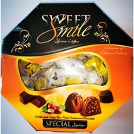 Sweet Smile Dream & Crispy Rice Filled Compound Chocolate 500gm Halal Collection of Delicious Pralin