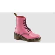 Dr Martens Clemency Smooth Pink Rose 14638650 8 Eyes (Preloved)
