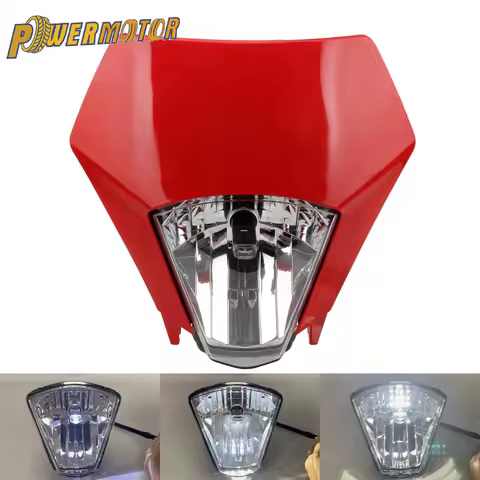 Motorcycle LED HeadLights For GASGAS EX EC 300 350F 400F 450F 500F SM700 2024 2025 Accesorios Dirt B