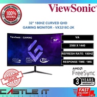 ViewSonic 32" VX3218C-2K CURVED VX3218C-2K 31.5" Gaming Monitor QHD 180HZ DP VA