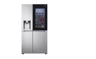 LG 674L Side-by-Side Fridge with InstaView & Door-in-Door™ in Noble Steel Finish GC-X257CSES