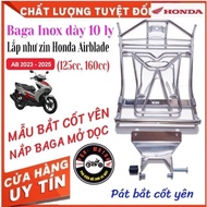 [AB 2022 Mới-AB 2025] Baga Giữa AB 2022 Mới  AB 2025 AB 160cc AB125cc Mẫu Bắt Yên INOX Dày 10 Ly