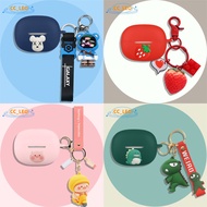 For JEEP EW011 Case Cute Strawberry Pendant Cartoon Creative Bear Keychain Silicone Soft Case Suitab