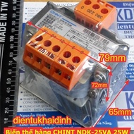Isolation transformer CHINT NDK-25VA 25W 220V/380V 6V/12V/24V/36V cargo transformer weighs 0.9kg kde