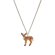 AndMary 手繪瓷項鍊-小鹿斑比 禮盒包裝 Baby Bambi