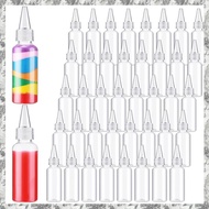 [I O J E] 1.7 Oz Plastic Squeeze Bottles for Paint Crafts Empty Sand Art Supplies with Leak-Proof To