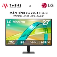 LG 27U411B-B Monitor (27 Inch - FHD - IPS - 144Hz - 1ms) - Genuine product