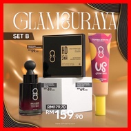 NEW‼️Alha Alfa Glam Raya Set B Uqasya Senrose By Alha Alfa Cosmetics