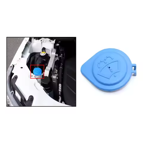 LR002266 Car Windshield Wiper Washer Fluid Reservoir Tank Cap Bottle Cover for Land Rover Freelander