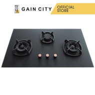 Tecno Gas Hob - 3 Burners T3388tgsv-matte Black