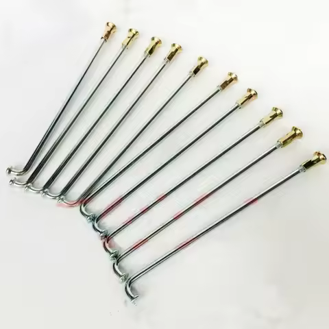 36pcs/lot Motorcycle spokes 3.2mm/3.5mm/4.0mm*125-235mm electric motorcycle wheels spokes for JH70 G