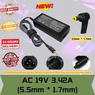 ACER 19V 3.42A (5.5mm * 1.7mm) Aspire V3-331 V3-371 V3-371G V3-372 V3-372T V3-471 V3-471G Notebook L