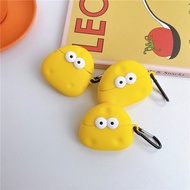 AirPod Earpod Apple 1 2 3 Pro 2 Airpods Earpods Case Earphone Cute Cheese Yellow Soft Earbuds Cover