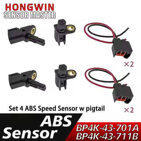 ABS Wheel Speed Sensor Front Rear L/R BP4K-43-701A BP4K-43-711A BP4K-43-711B For Ford Focus Escape C