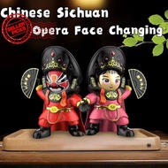 Face Changeable Doll Interactive Toy Face Changer Opera Face Changer Doll Sichuan Opera Style E2o0