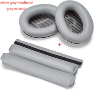 หูฟังที่ครอบหูเบาะรองเปลี่ยนหูฟังเข้ากันได้กับ Bose QC35 QC45 QC25 QC35II เงียบสะดวกสบาย QuietComfor