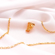 GD JEWELLERY - 916 GOLD BEADS ALPHABET F | 916 EMAS BEADS HURUF F