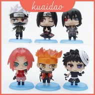 Q Naruto Version Six Paths Naruto Obito Pvc Action Figure For Car Decoration Collectible Box Blind