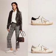 GGDB GoIden Goose Distressed Star Casual Shoes - Unisex Leather Flat Sneakers