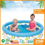 YG4 Bestway 51009 Kolam Renang Anak Mandi Bola [122 x 25cm ] - Ocean Pool