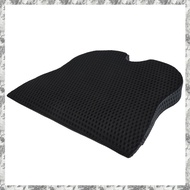 [I O J E] Car Seat Cushion for Car Driver Seat Office Chair Wheelchairs(Black)