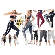 Leggings Fat People Can Wear It. Black Plain Color Skinny Long Pants Stretch Fabric Women's Comforta