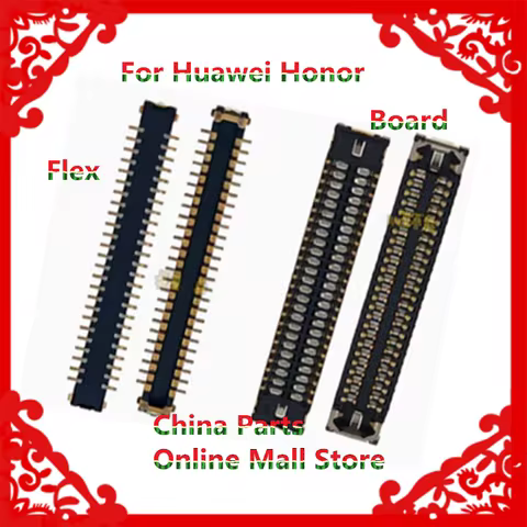 For Huawei Honor Max Y9A X10MAX USB FPC seat V30 Pro V30Pro 10X X10 Inline On BoardFlex motherboard 