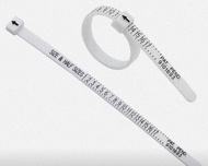 現貨✅戒指測量軟尺環手指測量尺戒指圈口大小號碼戒指尺寸測量圈的工具神器 量手指用 超實用！量晒全部手指 HK Ring Sizer Finger Measuring postage 💰+$3 📮平郵，