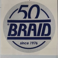 Braid 50th anniversary decals