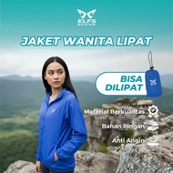 ELFS ACTIVE Jaket Wanita Lipat Parasut Size S-XXL Jacket Water Resistant ELF-PARASUT