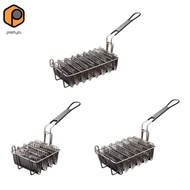 [prettyia] Taco Basket Taco Shell,Deep Fryer Basket,Stainless Steel,Taco Shell Fryer Deep Fryer Taco